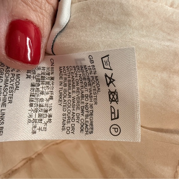 Reiss Kori swing belted maxi minimalist capsule wardrobe size 8 - Picture 4 of 5